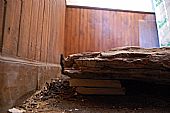 medieval gravestone laminations, East Church, Cromarty